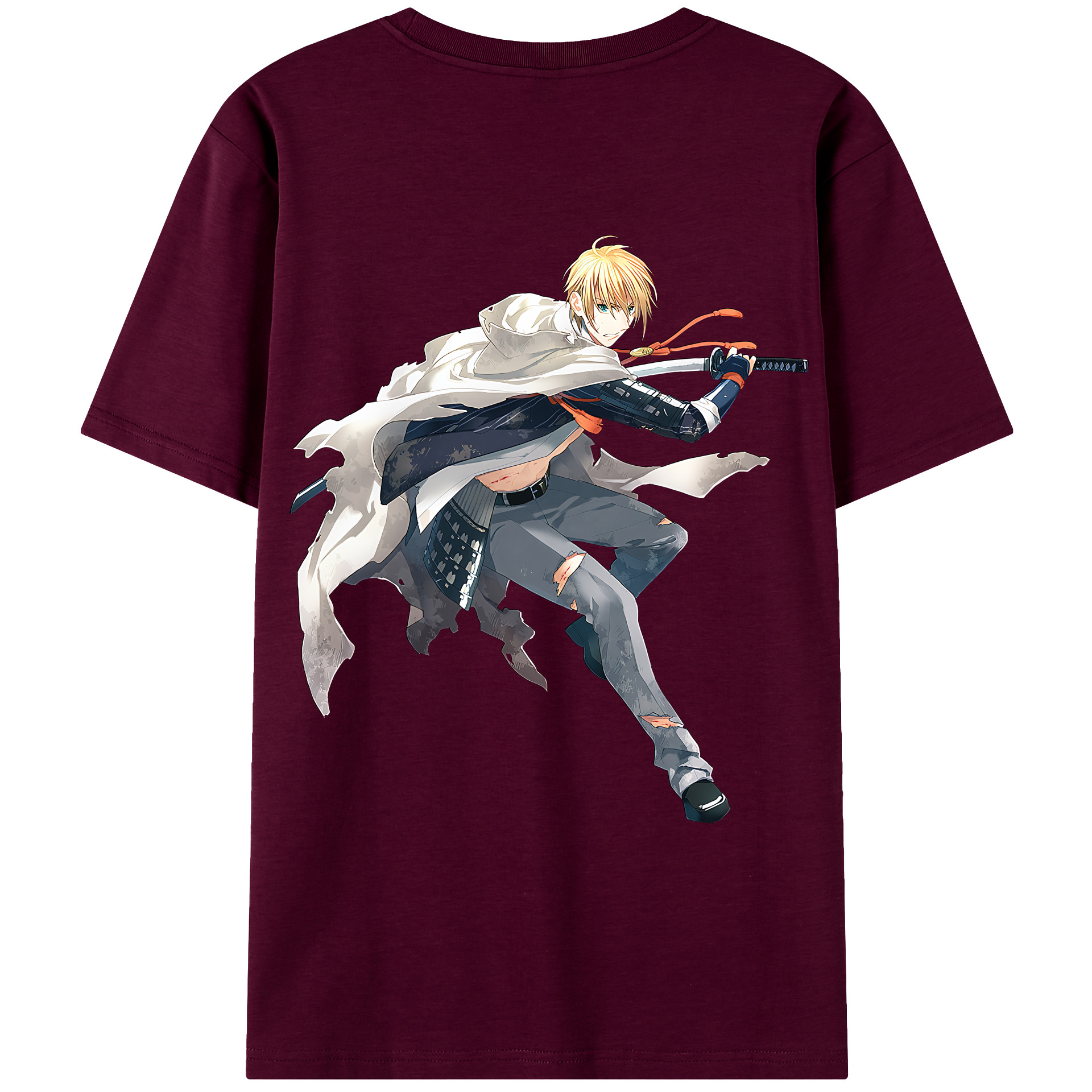 （画像用） 刀剣乱舞 Touken Ranbu レディース半袖Tシャツ(バックプリント)